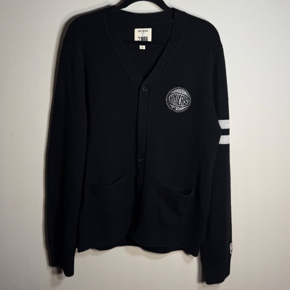 Todd Snyder x NBA Knicks Cashmere Cardigan